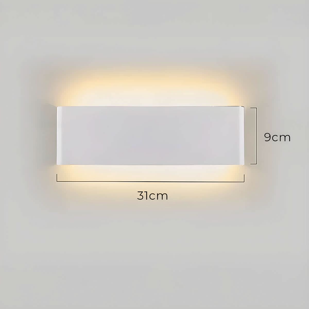 Skanto | Modern LED Wall Lamp – Elegant Aluminum & Glass Design