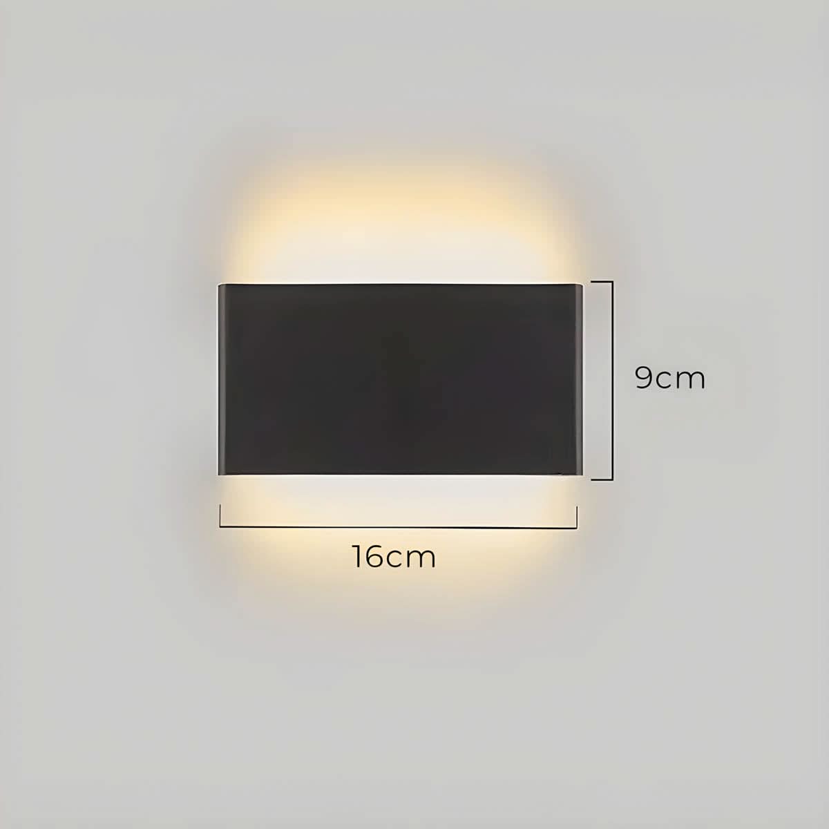 Skanto | Modern LED Wall Lamp – Elegant Aluminum & Glass Design