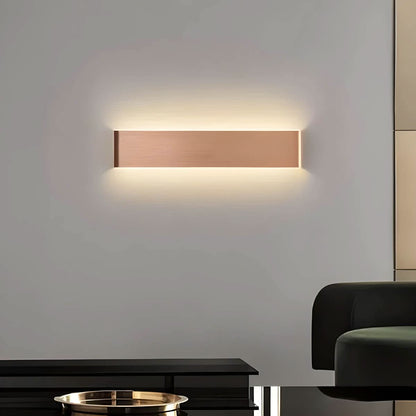 Skanto | Modern LED Wall Lamp – Elegant Aluminum & Glass Design