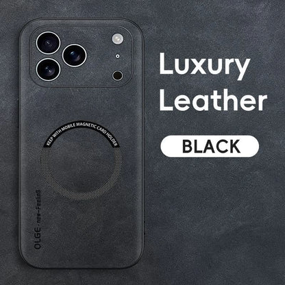 High-quality MagSafe leather case for perfect fit
