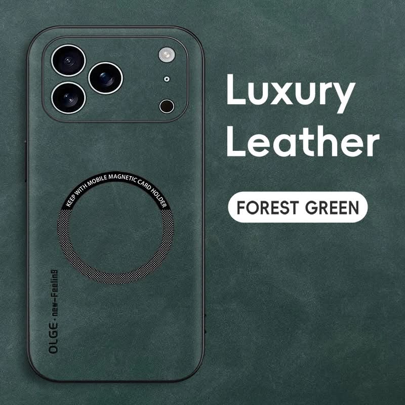 High-quality MagSafe leather case for perfect fit