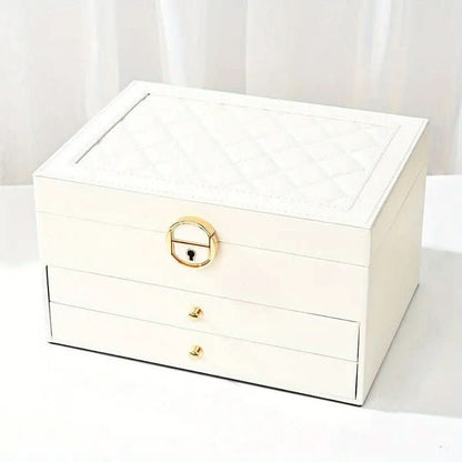 Skanto | Elegant Leather Jewelry Box for Stylish Storage