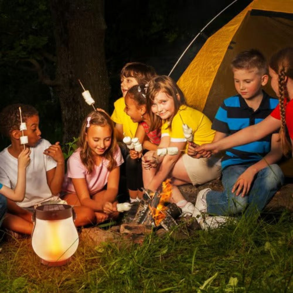 Skanto | Skanto Solar Waterproof Lantern Flickering Garden Lamp
