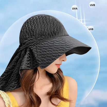 Sandsberg Match Sun Hat with a wide brim and neck protection for women