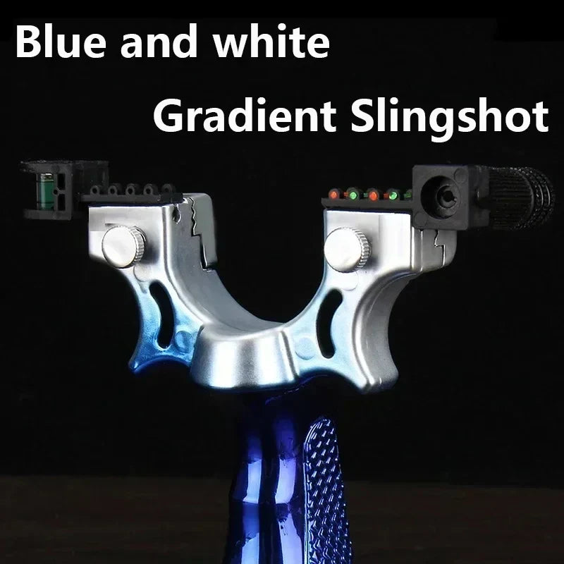 Skanto | Slingshot with Anti-Slip Grip | Built-in Laser & Level for Precision Shooting