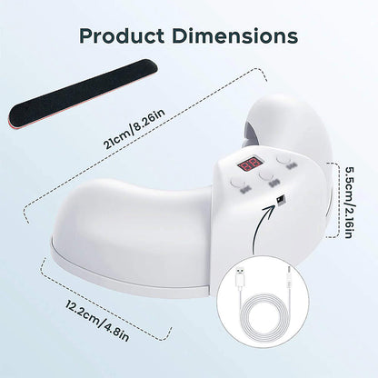 Skanto | Laser Nail Treatment Device – Red and Blue Light for Nail Fungus