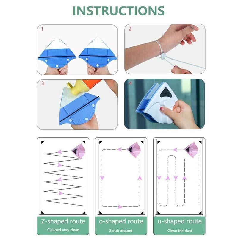 Kalsten | Magnetic Window Cleaner - Cleaning windows has never been easier!