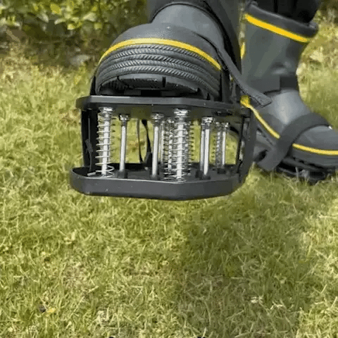 BowLift | Lawn Aerator Shoes | Adjustable Straps for Healthier Roots & Thicker Grass without Heavy Tools