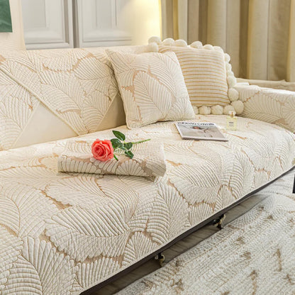 Leaf Sofa Mat Furniture Anti-Scratch & Anti-Slip Protection Cover | Karnz