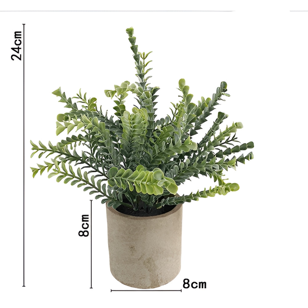 BowLift | Leafora Artificial Plants in Modern Pots Decor | 3pcs Set