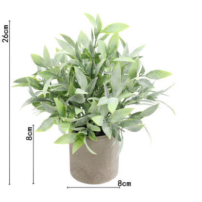 BowLift | Leafora Artificial Plants in Modern Pots Decor | 3pcs Set