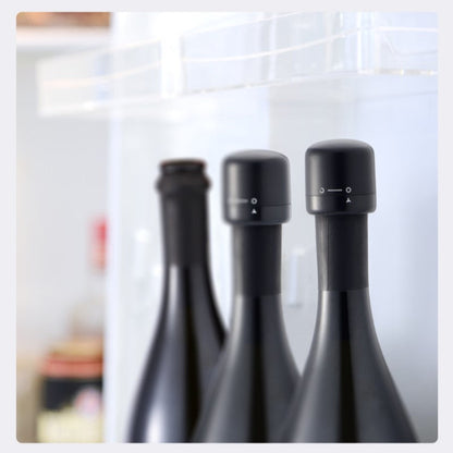Skanto | Reusable Leak-Proof Silicone Sealing Cap for Champagne and Wine Bottles