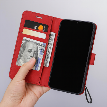 Leather Flip Phone Case