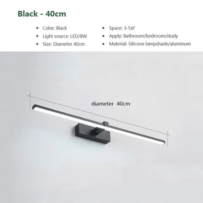 Skanto | LED Mirror Light - Bathroom Wall Lamp Water-Resistant