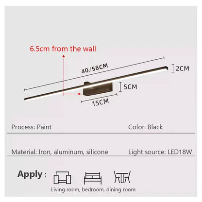Skanto | LED Mirror Light - Bathroom Wall Lamp Water-Resistant