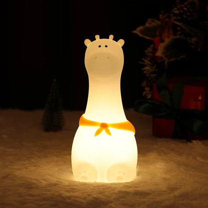LED Night Light for Children – Dimmable Night Lamp with -Design, USB Rechargeable, Touch Control | Karnz