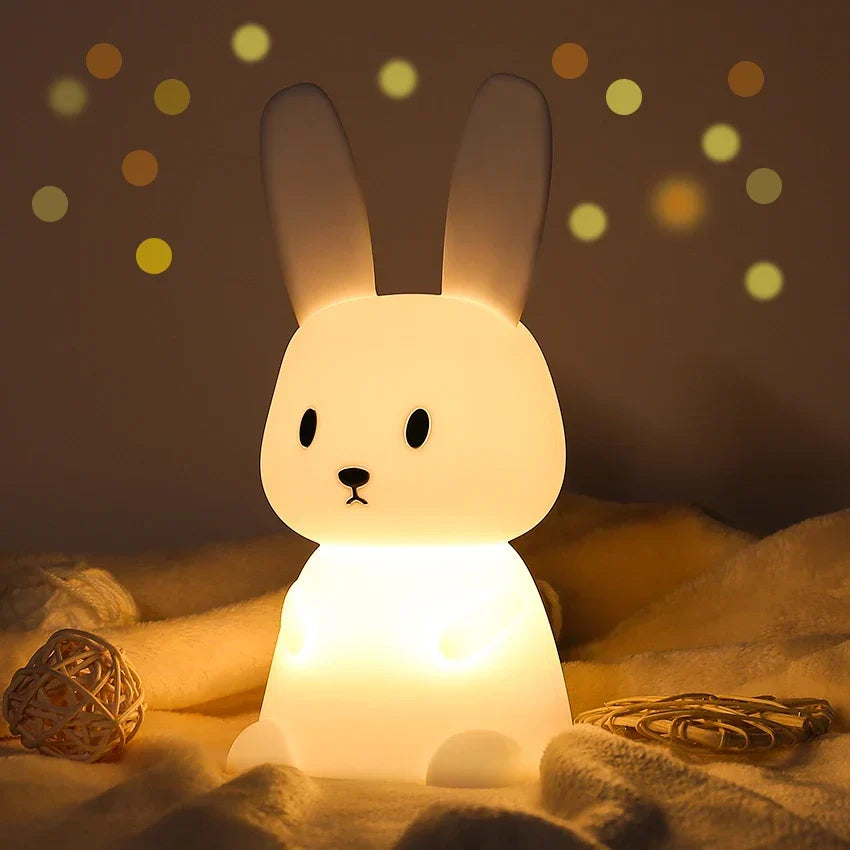 LED Night Light for Children – Dimmable Night Lamp with -Design, USB Rechargeable, Touch Control | Karnz