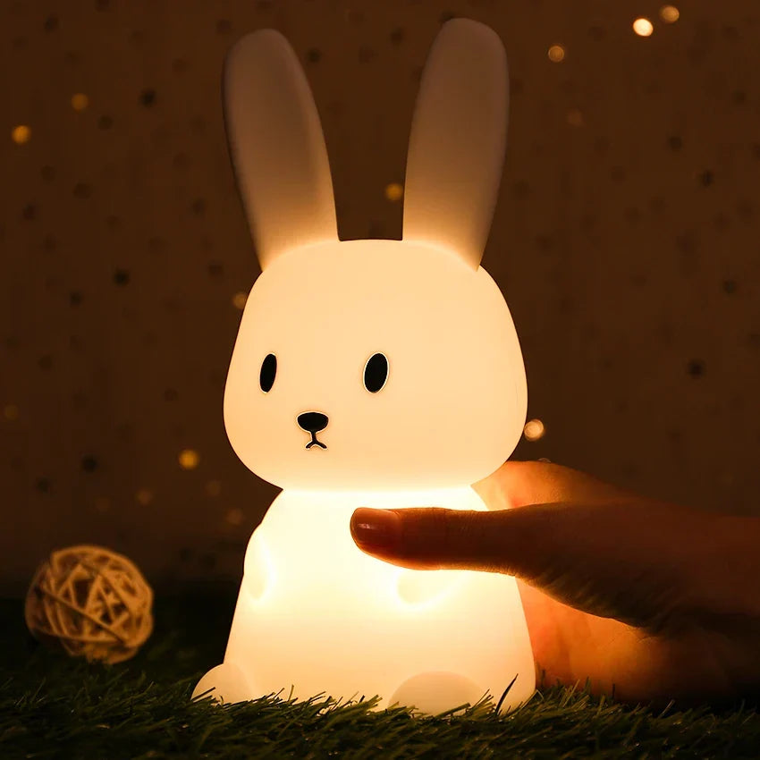 LED Night Light for Children – Dimmable Night Lamp with -Design, USB Rechargeable, Touch Control | Karnz