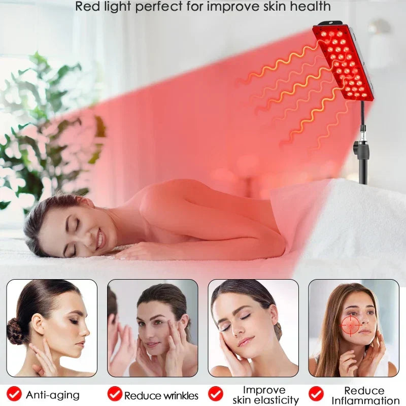 Skanto | GlowWave | Red Light Therapy Panel | Deep Healing | Illuminated Pain and Stress
