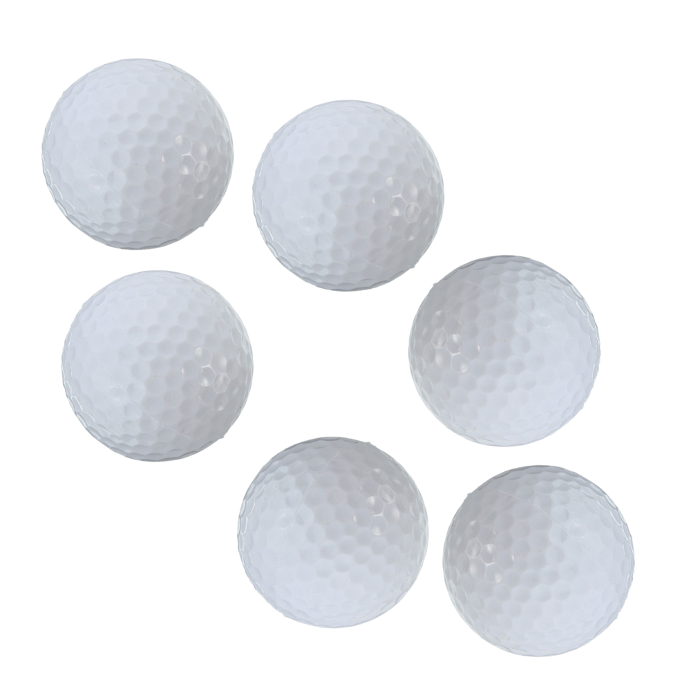 Pack of 6 LED Light Up Golf Balls