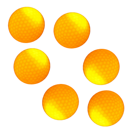 Pack of 6 LED Light Up Golf Balls