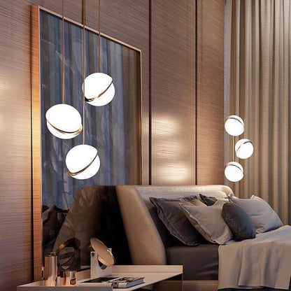 Skanto | AstralAura – Half-Moon Pendant Light