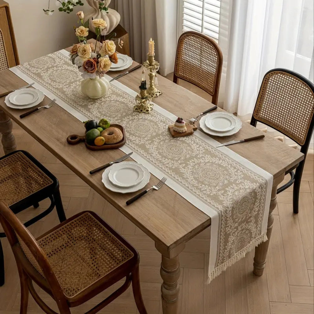 Skanto | Leona Luxury Linen Table Runner