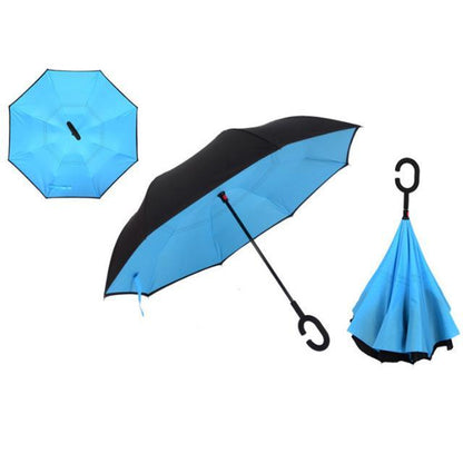 BowLift | Double-Layer Hands-Free Inverted Umbrella