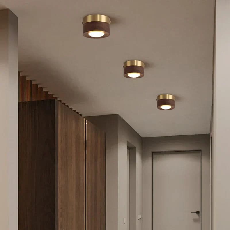 BowLift | Energy-saving Walnut Light Solution