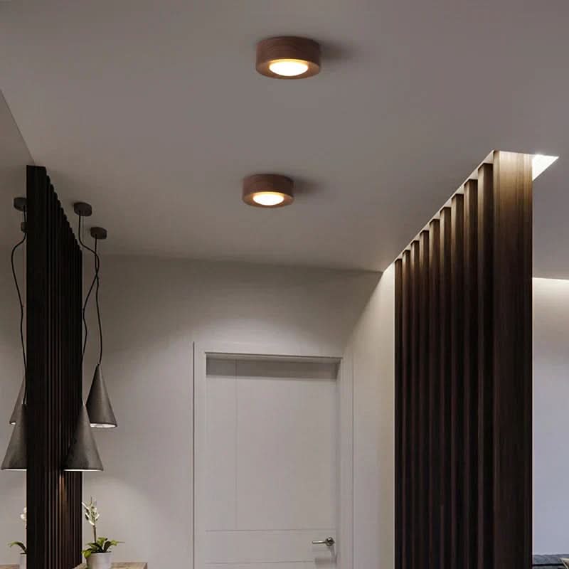 BowLift | Energy-saving Walnut Light Solution