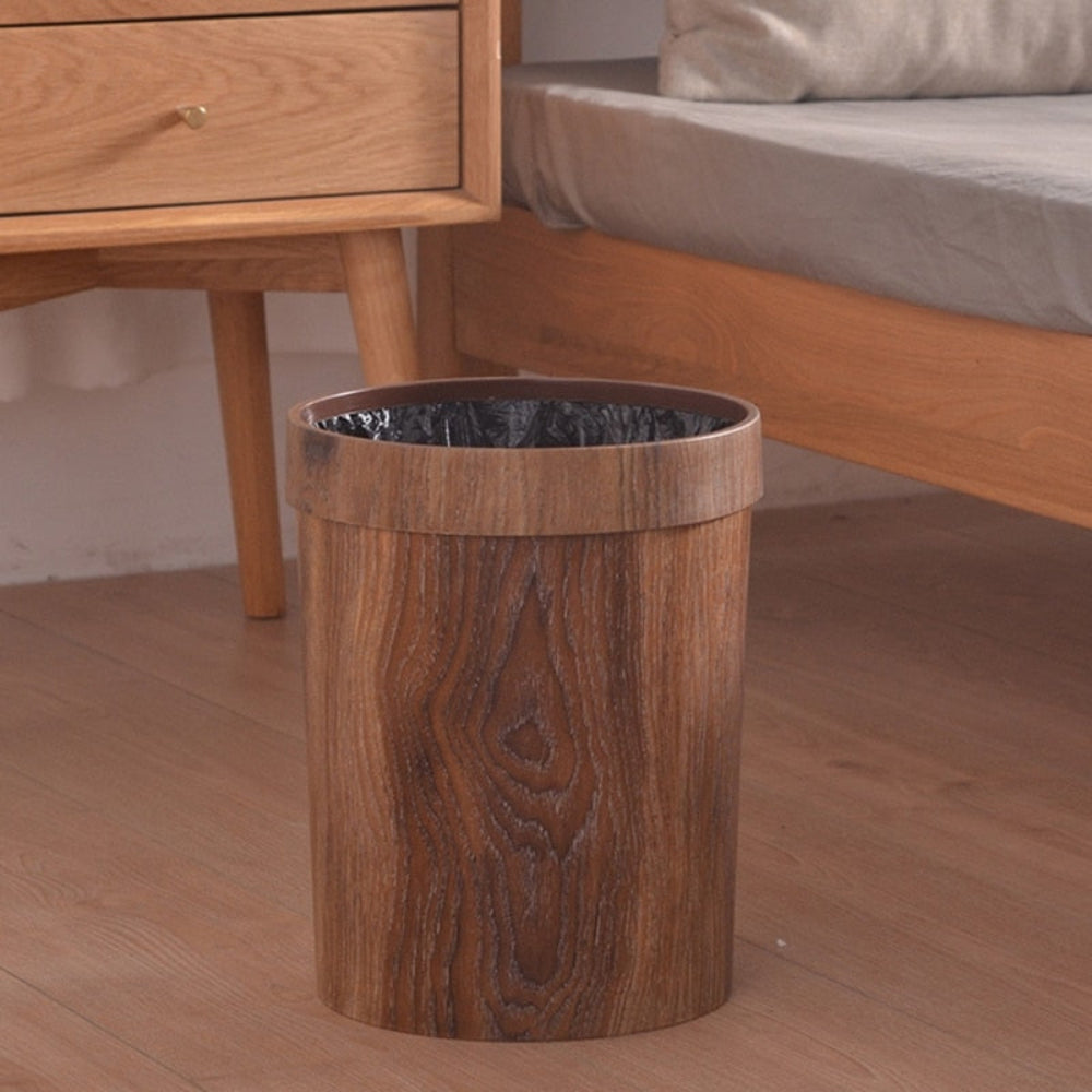 Skanto | LignoBin – Scandinavian Style Wood-Effect Bin (8L)