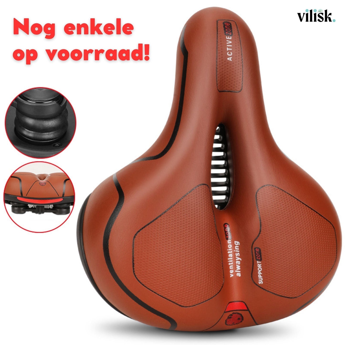 Skanto | Comfortable Bike Saddle for Back and Tailbone Pain
