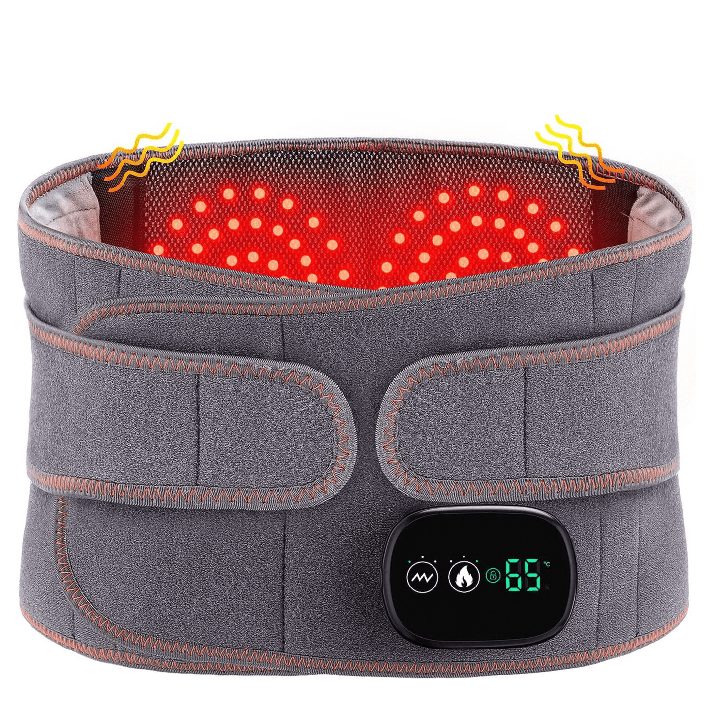 Skanto Skanto | Heated Lumbar Support - Adjustable Heat Therapy for Pain Relief
