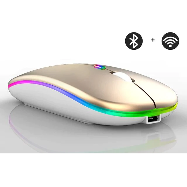 LuxeClick Mouse – Wireless Rechargeable Bluetooth Mouse Skanto