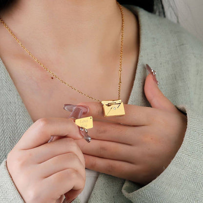 Skanto | Love Letter Necklace - Premium Gift Box Set