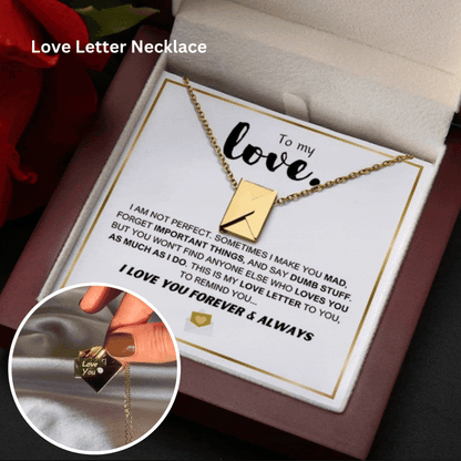 Skanto | Love Letter Necklace - Premium Gift Box Set