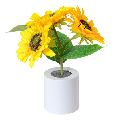 Skanto | Skanto Sunflower LED Table Lamp - Decorative Lighting Fixture for Home Decor & Bedside Use
