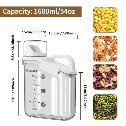 BowLift | Airtight storage container – With spout & carrying handle
