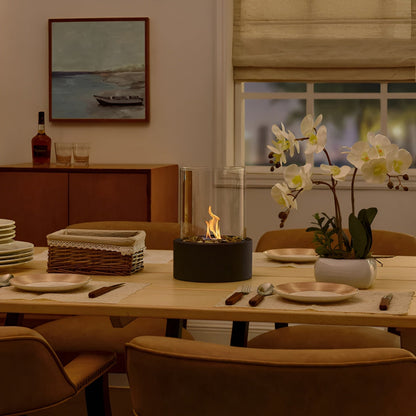 BowLift | Lujolux Table Fireplace – Stylish Bio-Ethanol Fireplace for Coziness and Warmth