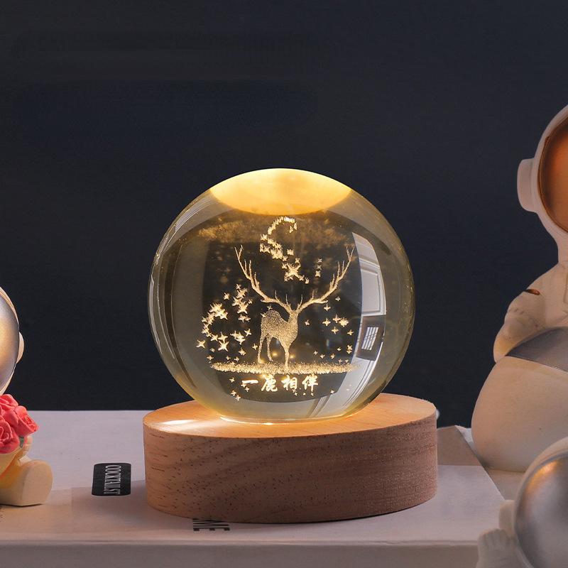 BowLift | SolarSphere – Crystal Solar System with LED Lighting | Educational & Decorative Gift