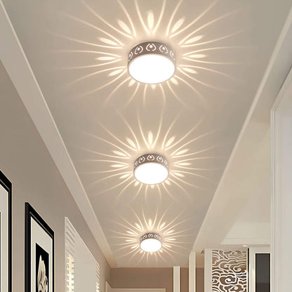 BowLift | LumiForm – Minimalist LED Ceiling Light with Soft Warm Glow