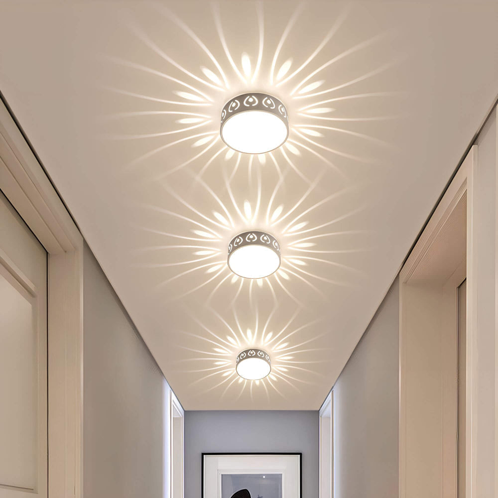 BowLift | LumiForm – Minimalist LED Ceiling Light with Soft Warm Glow