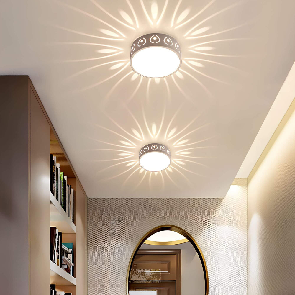 BowLift | LumiForm – Minimalist LED Ceiling Light with Soft Warm Glow