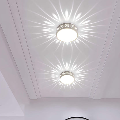 Skanto | LumiForm – Minimalist LED Ceiling Lamp with Soft Warm Light