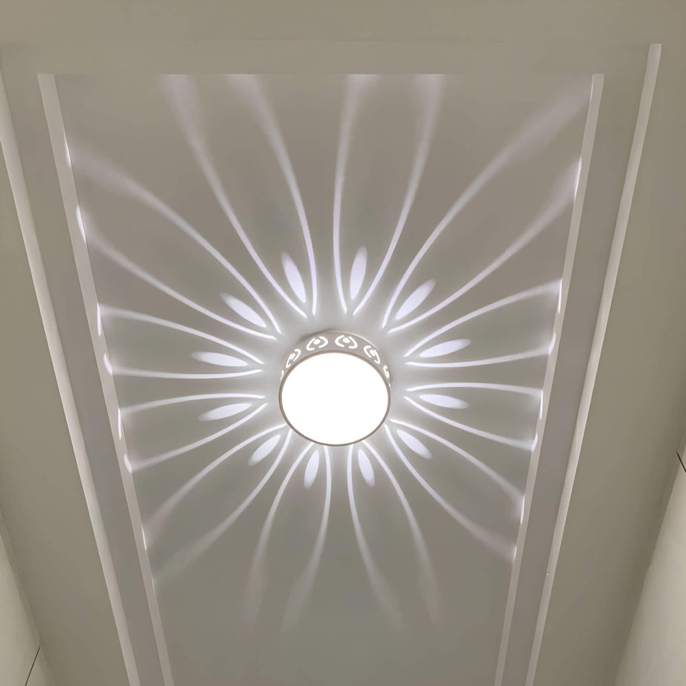 BowLift | LumiForm – Minimalist LED Ceiling Light with Soft Warm Glow
