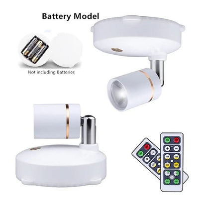 Skanto | Wireless LED Spotlight with Remote Control