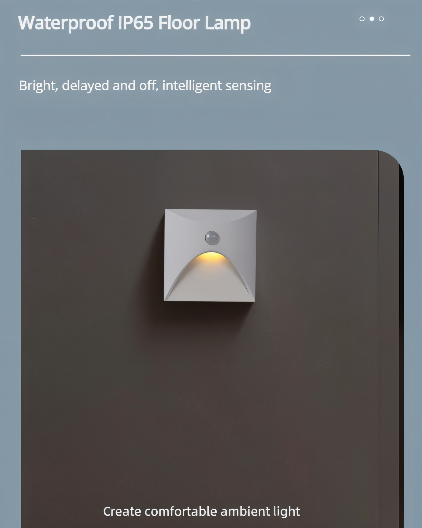 Skanto | LuminiPath LED Wall Lamp – Waterproof IP65 Motion Sensor Indoor & Outdoor Wall Light