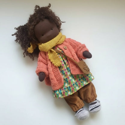 Skanto | Handmade Waldorf Doll Made of Cotton for Creative Play