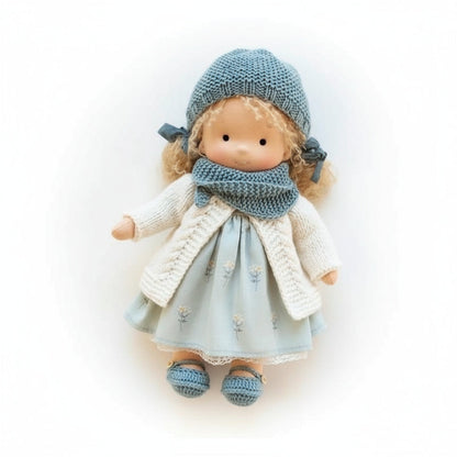 Skanto | Handmade Waldorf Doll Made of Cotton for Creative Play