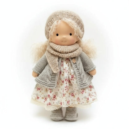 Skanto | Handmade Waldorf Doll Made of Cotton for Creative Play
